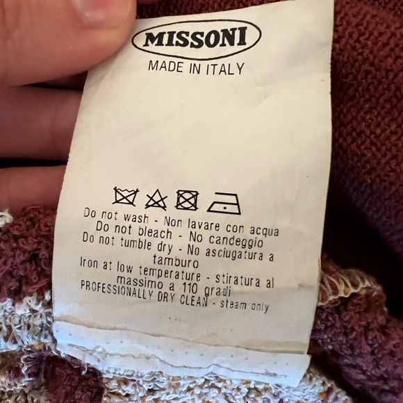 Vintage Missoni Patchwork Cardigan - Picture 7 of 7